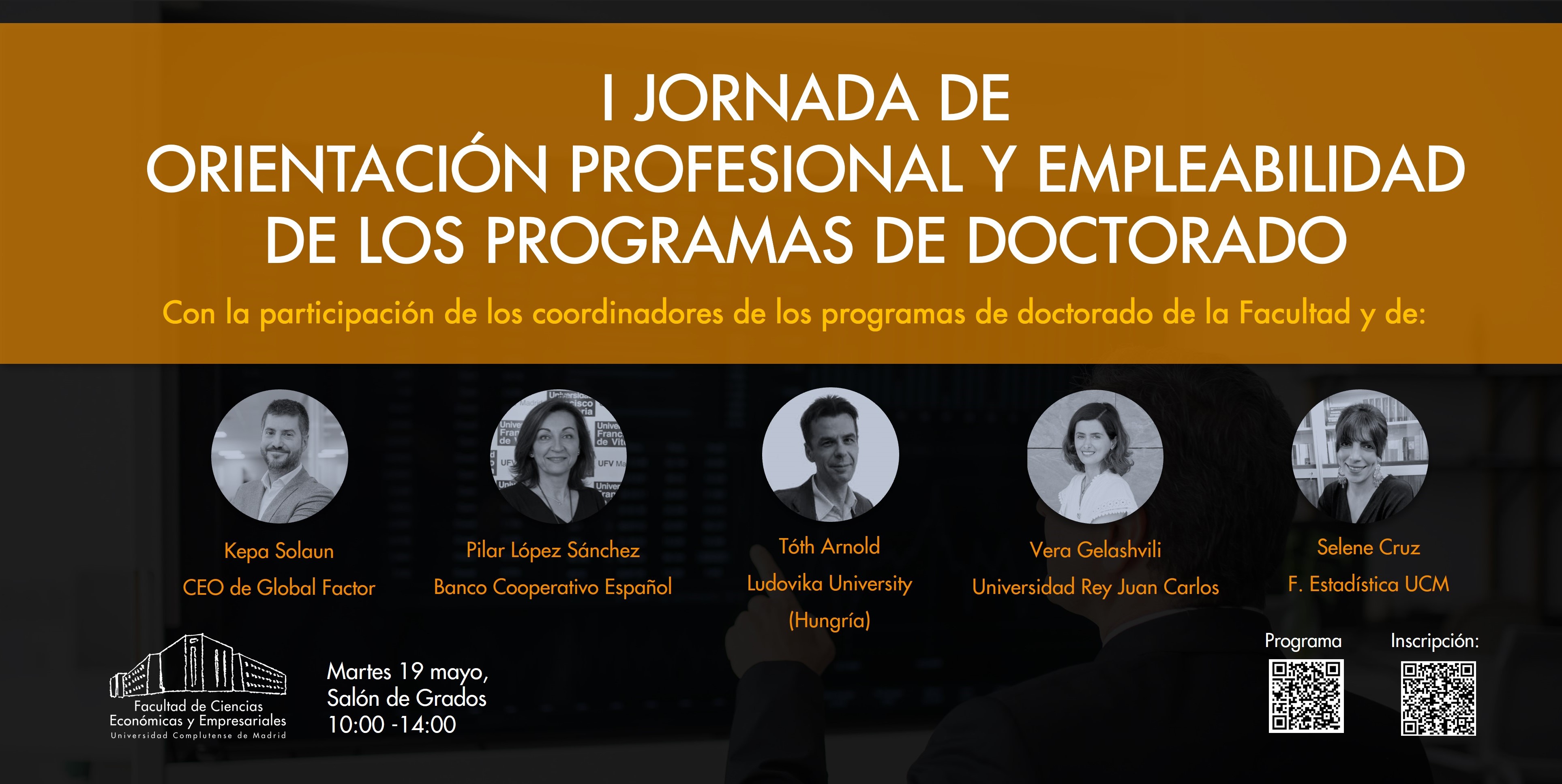 I Jornada de Orientación Profesional Doctorado